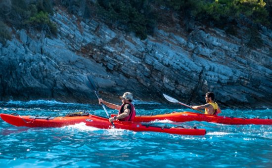 Sea Kayaking In Kargicak Bay.